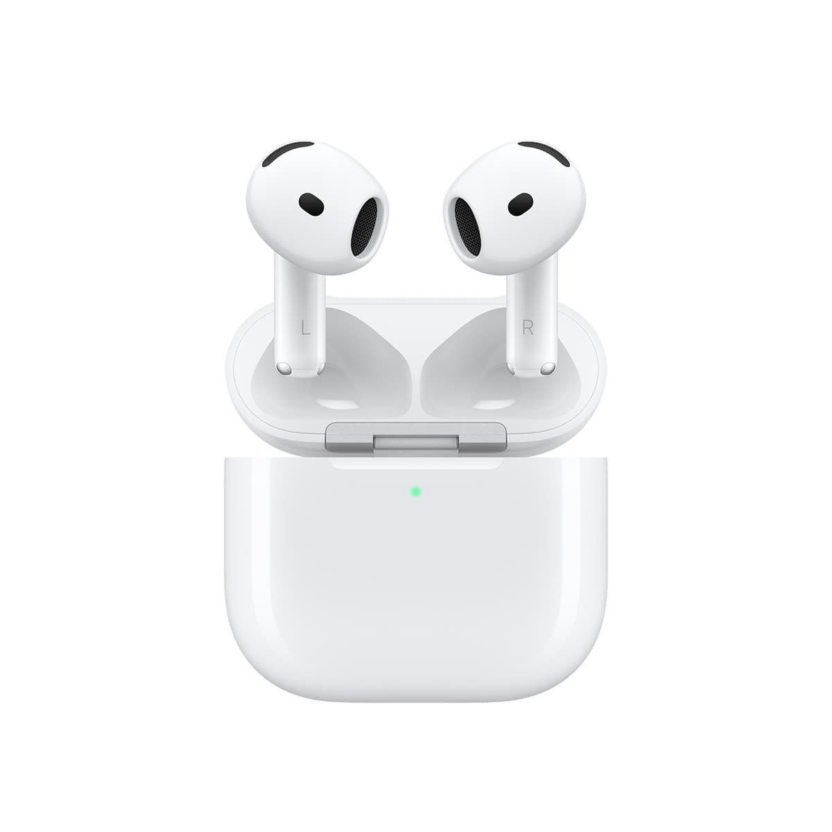AirPods 5 سفید با محفظه شارژ، عکس رسمی اپل
