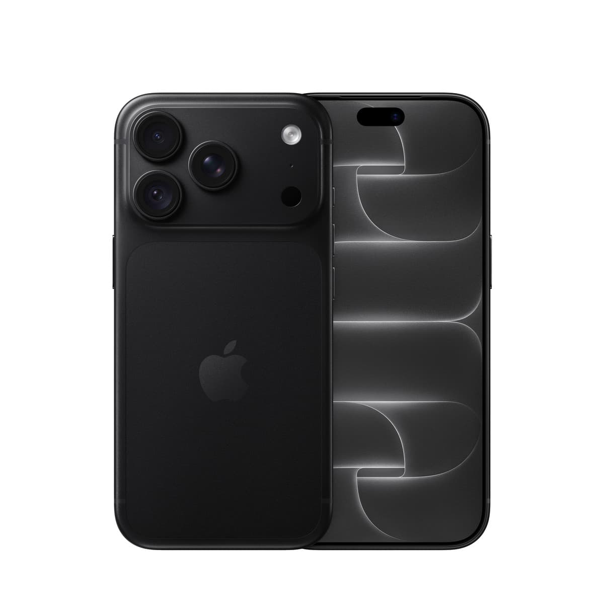iPhone 18 Pro مشکی، نمای رسمی پشت و جلو